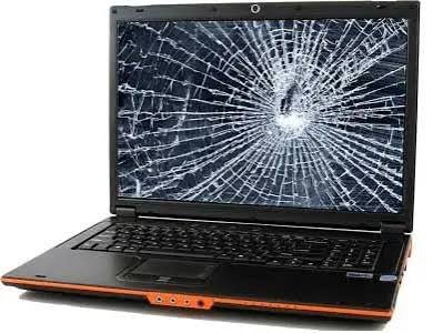 Cracked screen
