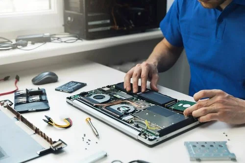 Professional laptop and PC repair technician at PcFixOnsite
